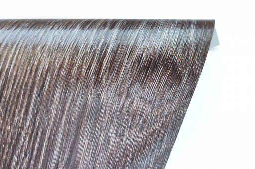 Dark Brown White Wood texture stretching ceiling